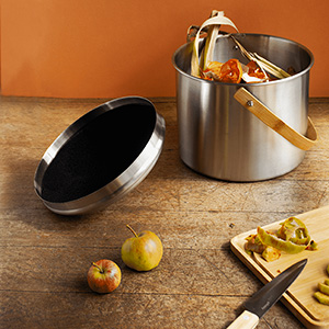 Les seaux à compost d’intérieur de Pebbly